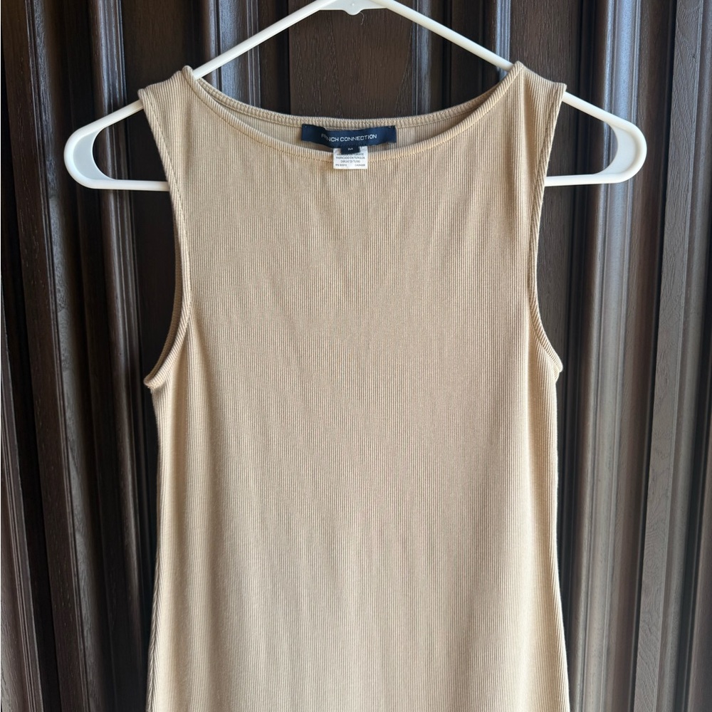 French Connection Boat Neck Midi Dress Size M